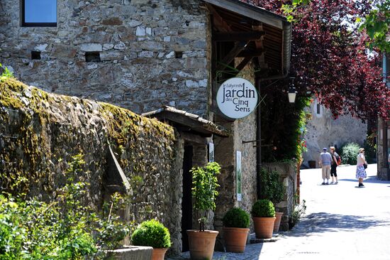 The Garden of Five Senses. Yvoire, France