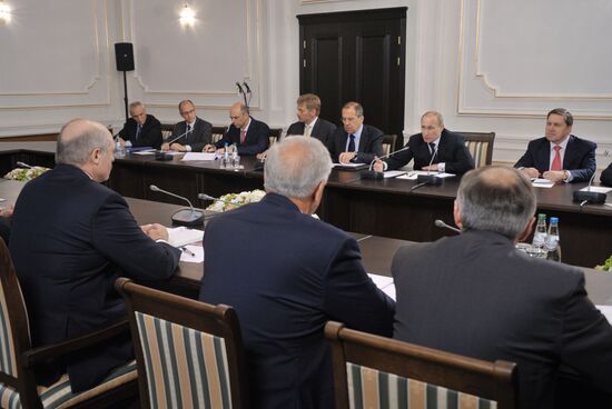 Russian President Vladimir Putin visits Minsk