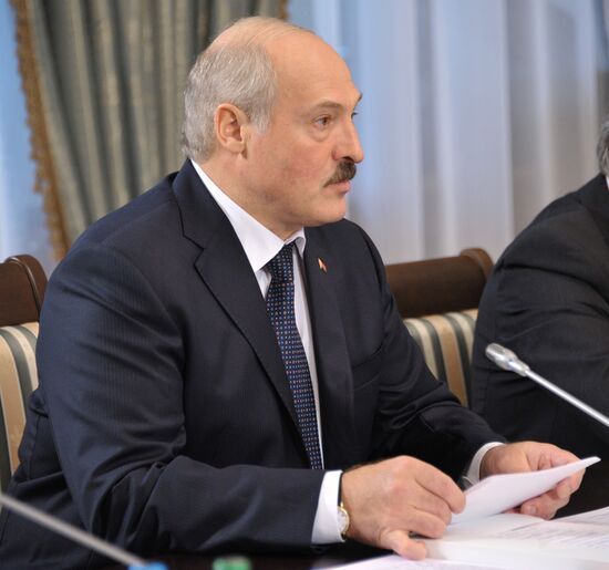 Russian President Vladimir Putin visits Minsk