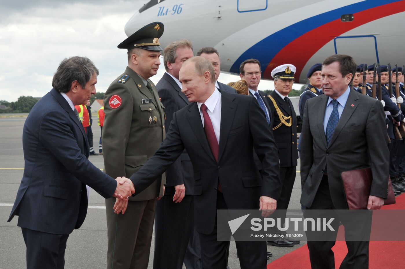 President Vladimir Putin's working trip to Berlin