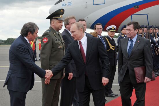 President Vladimir Putin's working trip to Berlin