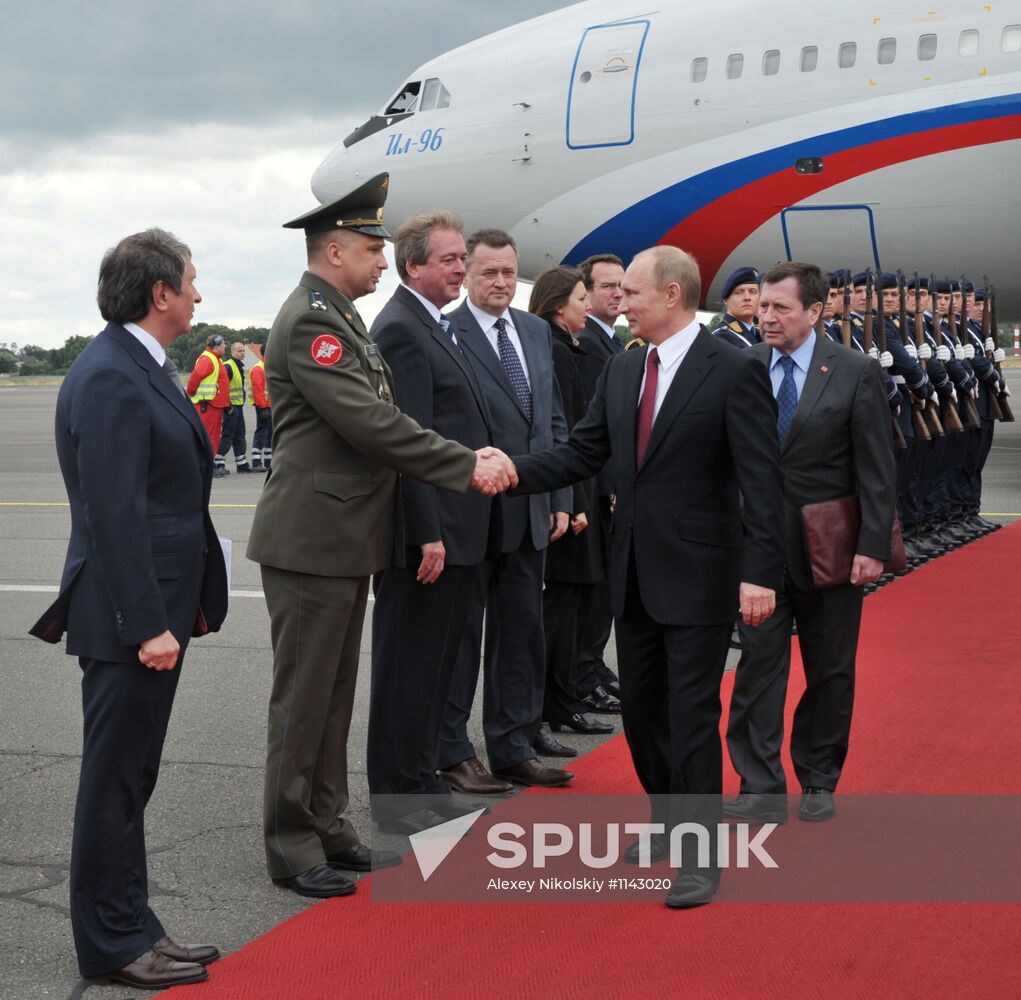 President Vladimir Putin's working trip to Berlin