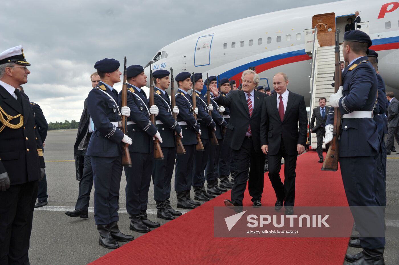 President Vladimir Putin's working trip to Berlin