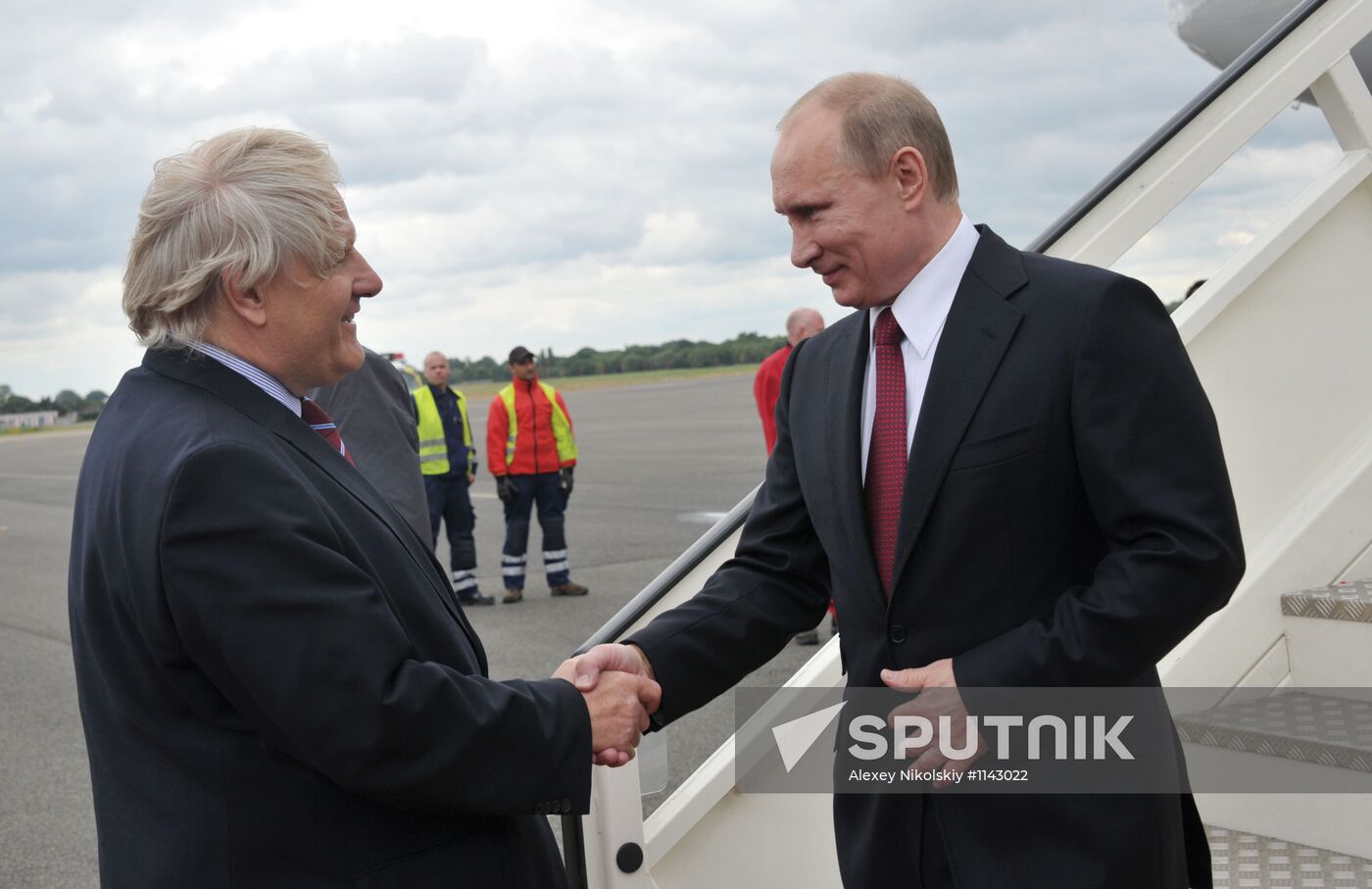 President Vladimir Putin's working trip to Berlin