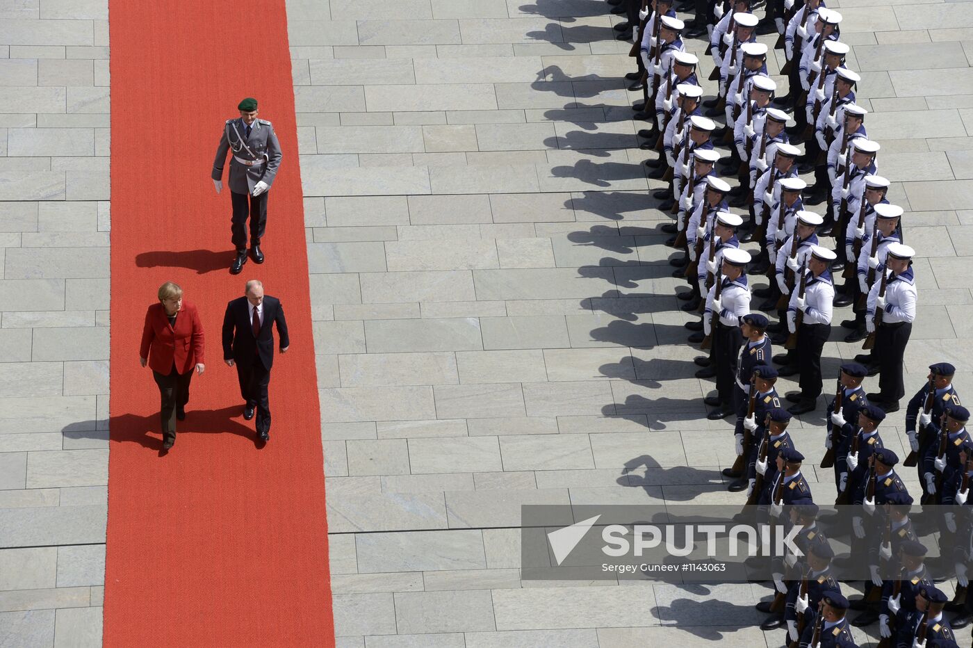 President Vladimir Putin's working trip to Berlin