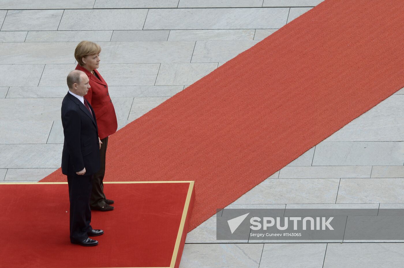President Vladimir Putin's working trip to Berlin