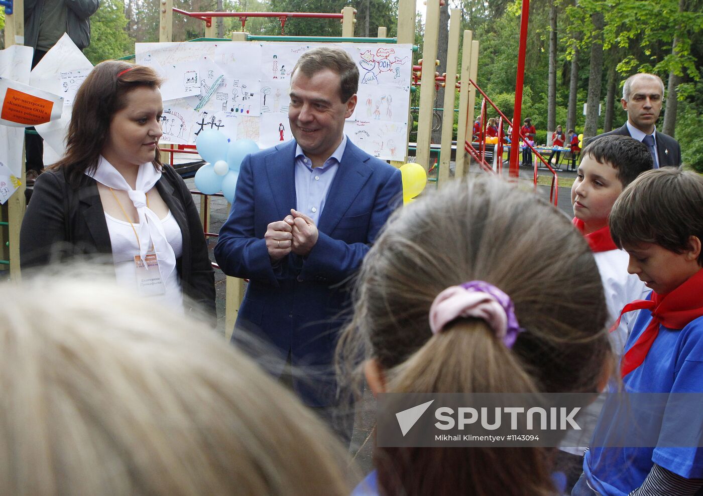 Dmitry Medvedev's working trip to Troitsk