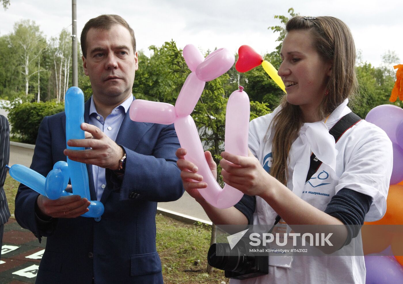 Dmitry Medvedev's working trip to Troitsk