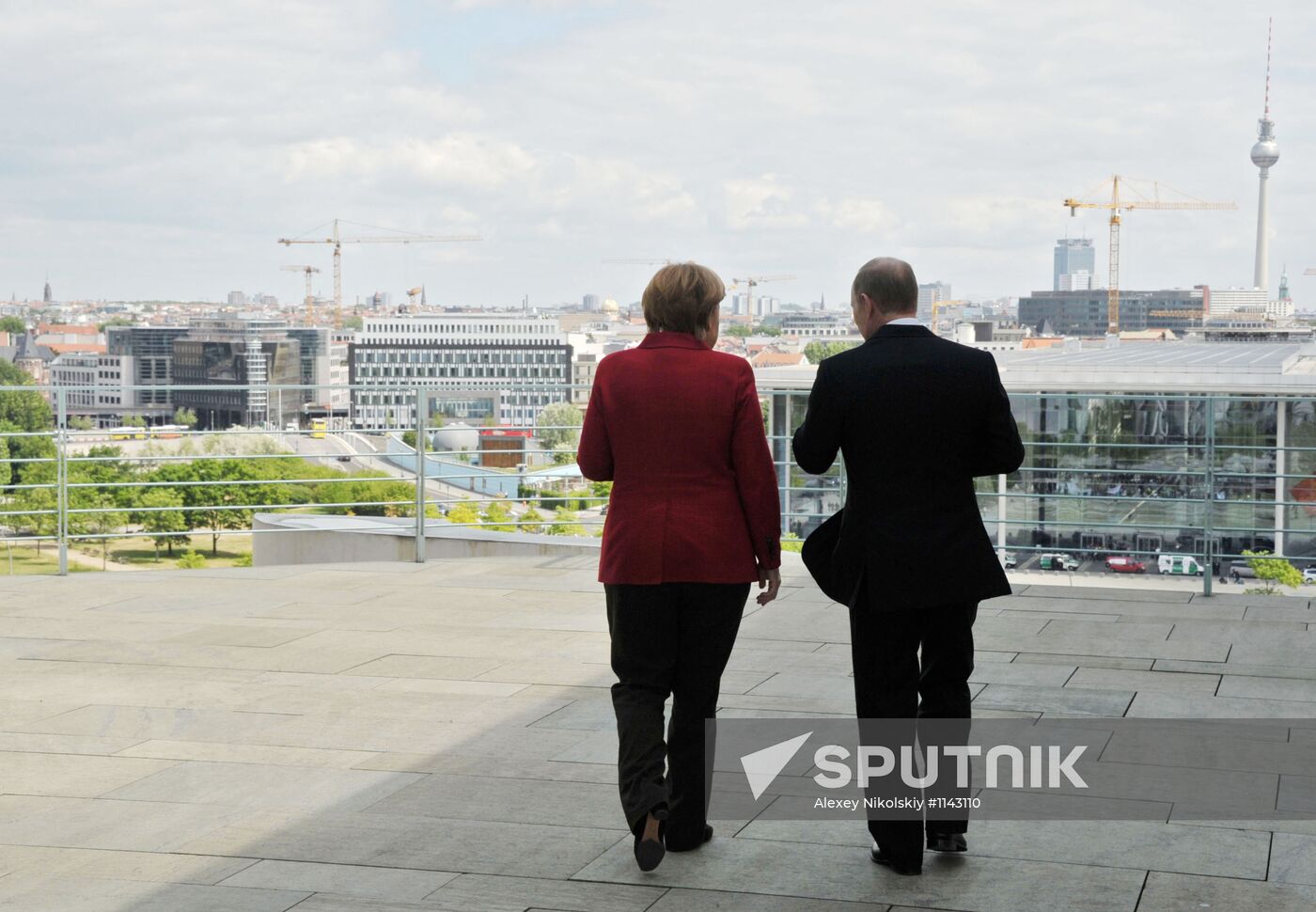 President Vladimir Putin's working trip to Berlin