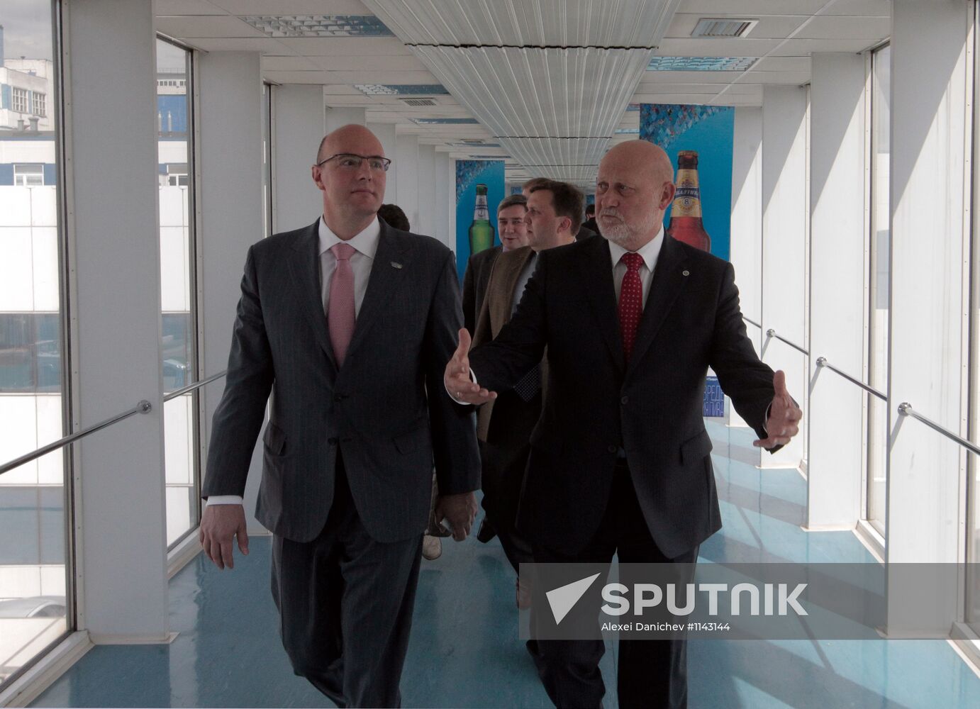 Promotion event at Baltika Breweries