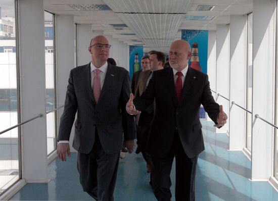 Promotion event at Baltika Breweries