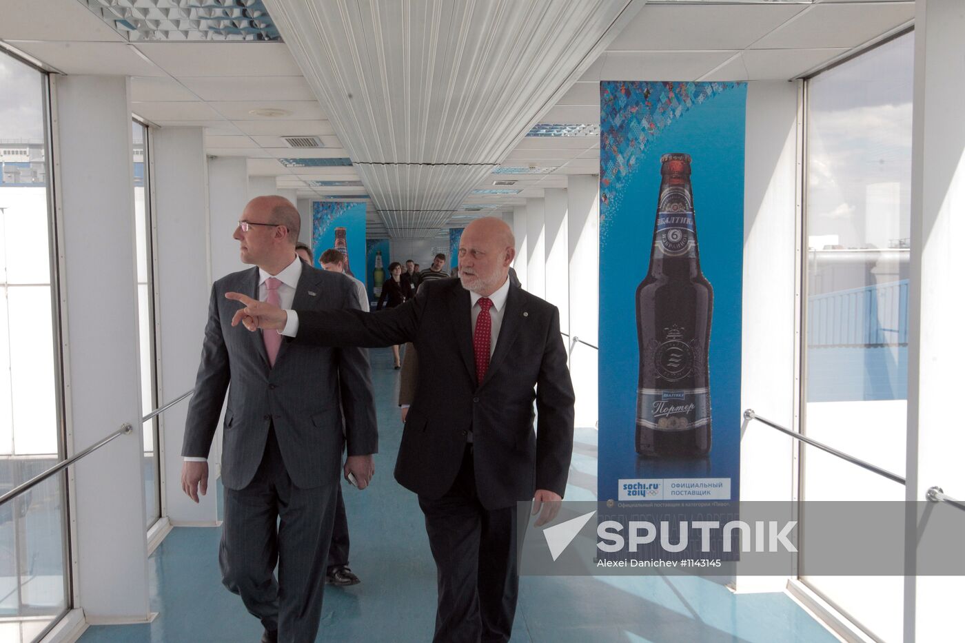 Promotion event at Baltika Breweries