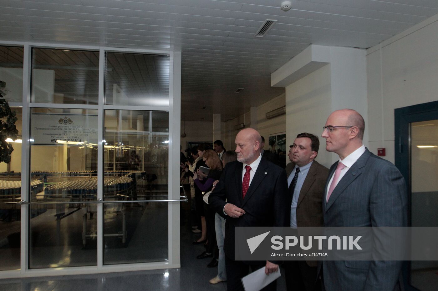 Promotion event at Baltika Breweries