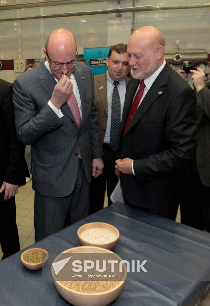 Promotion event at Baltika Breweries