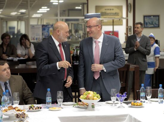 Promotion event at Baltika Breweries