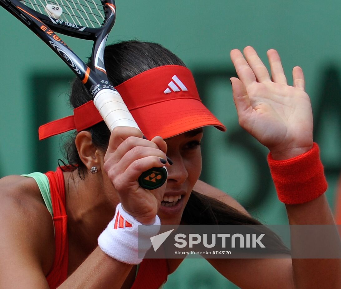 Tennis. Roland Garros 2012. Day six