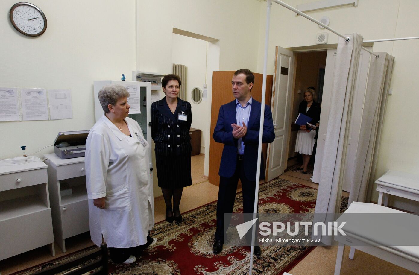 Dmitry Medvedev's working trip to Troitsk
