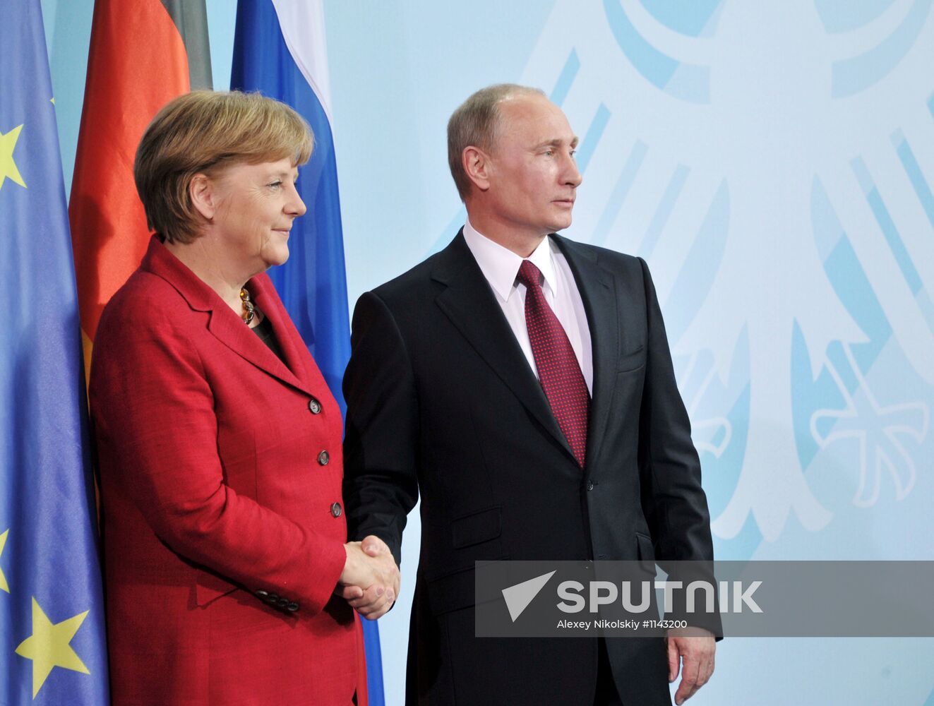 President Vladimir Putin's working trip to Berlin