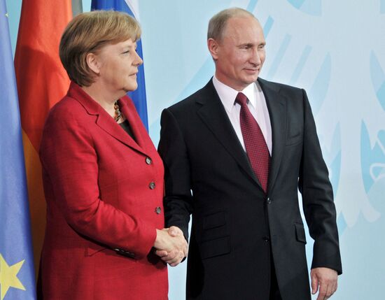 President Vladimir Putin's working trip to Berlin