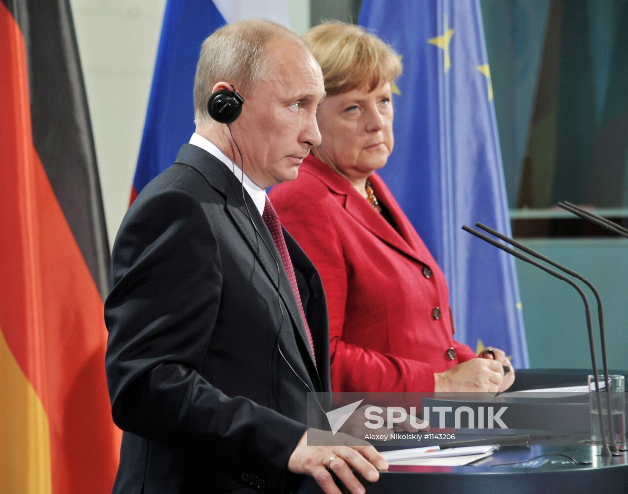 President Vladimir Putin's working trip to Berlin