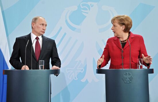 President Vladimir Putin's working trip to Berlin