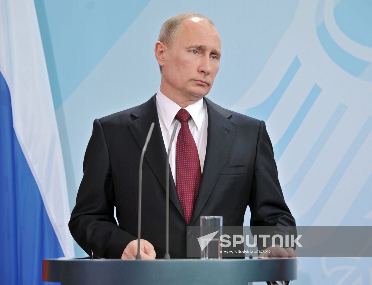 President Vladimir Putin's working trip to Berlin
