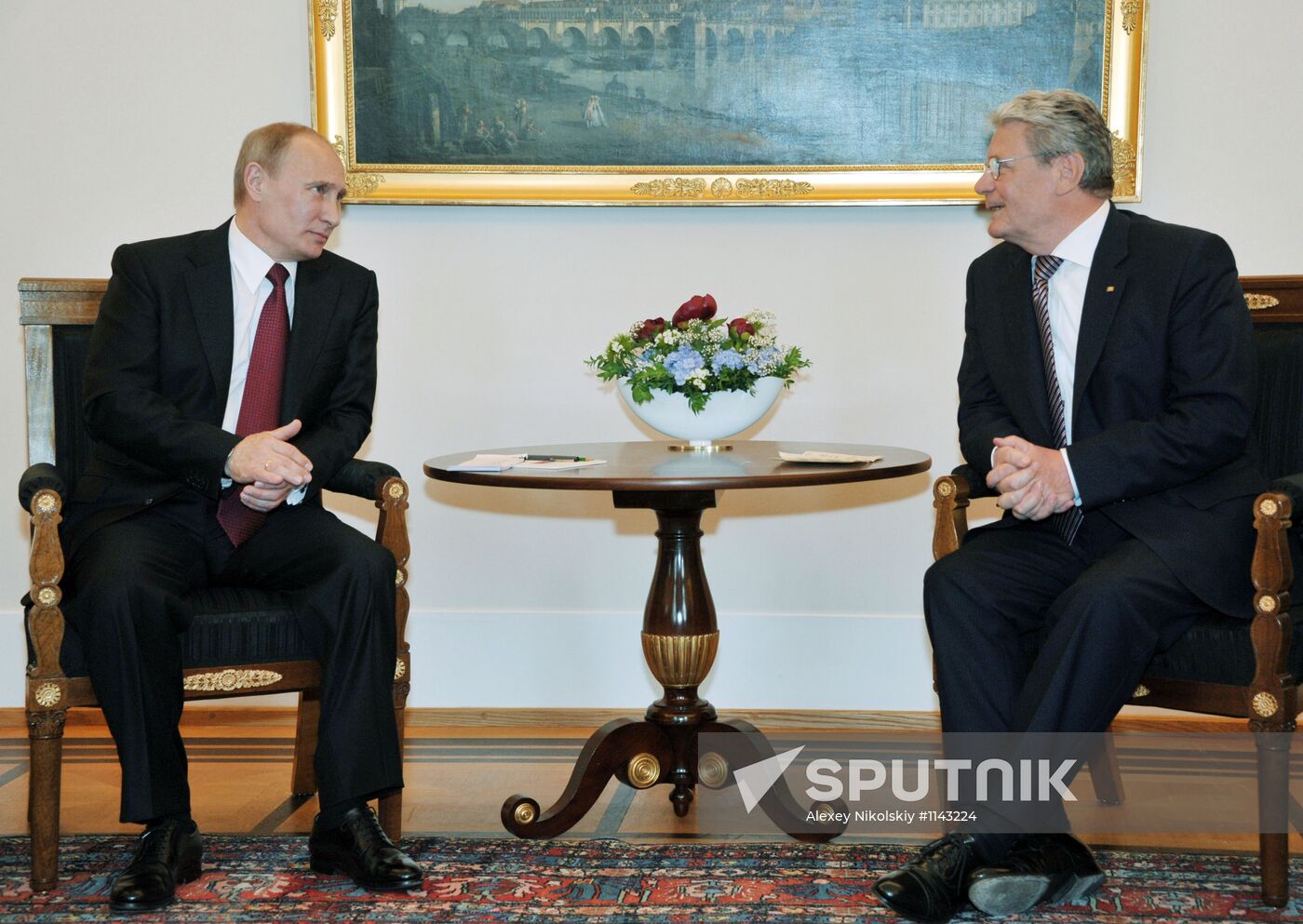 President Vladimir Putin's working trip to Berlin