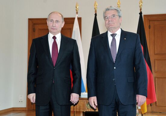 President Vladimir Putin's working trip to Berlin