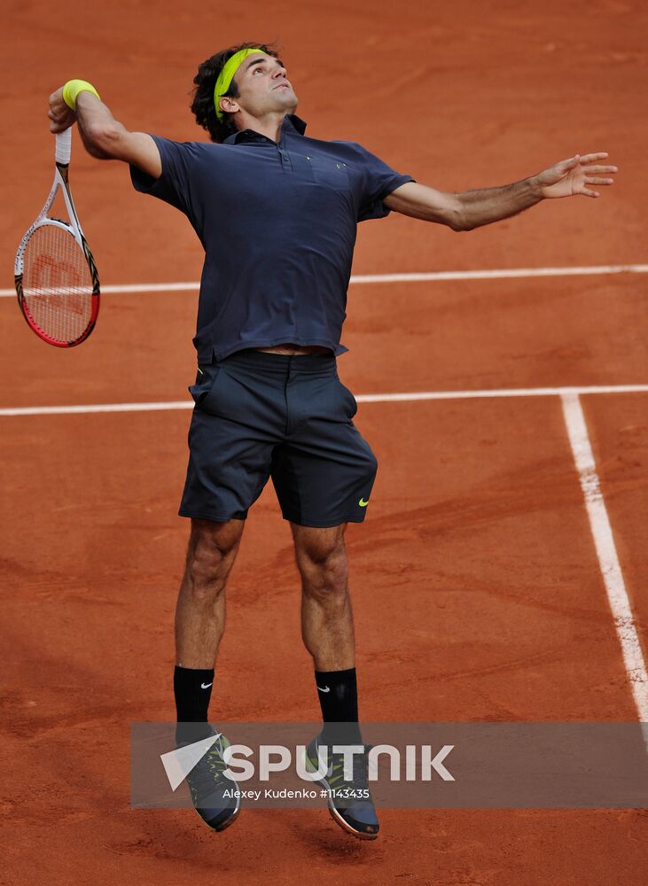 Tennis. Roland Garros 2012. Day Six