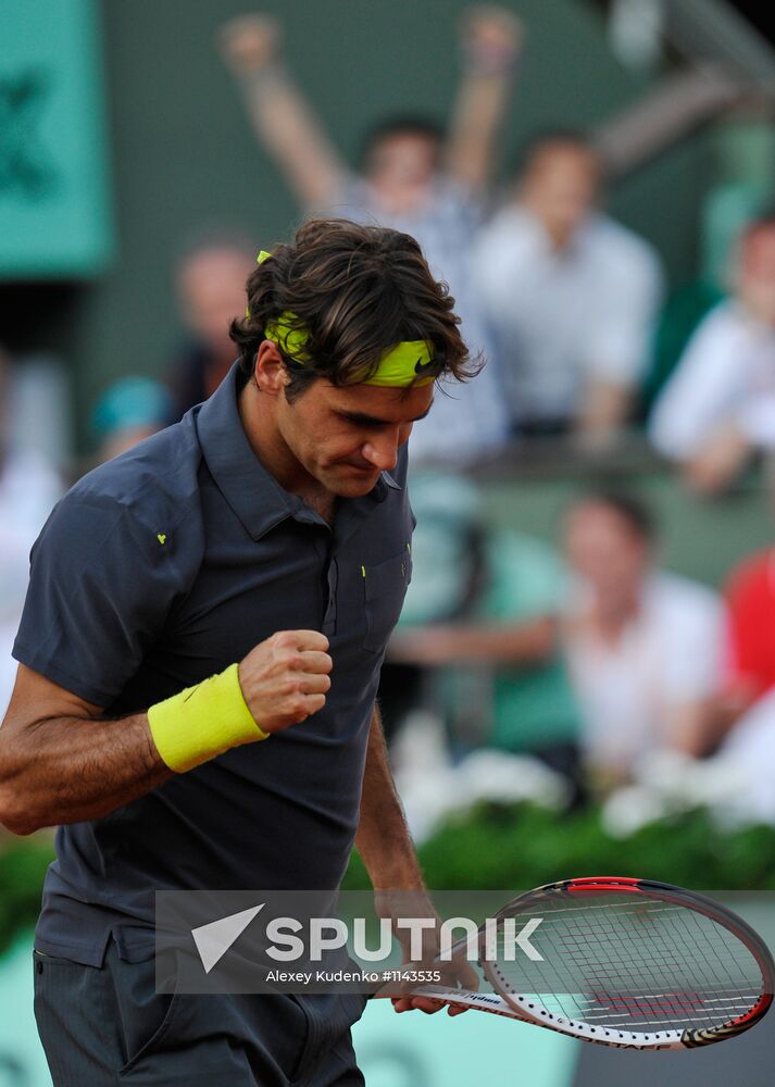 Tennis. Roland Garros 2012. Day Six