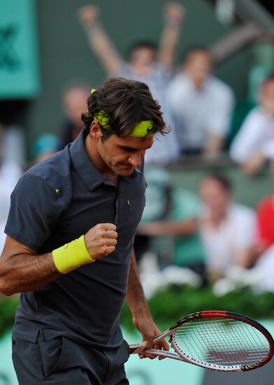 Tennis. Roland Garros 2012. Day Six