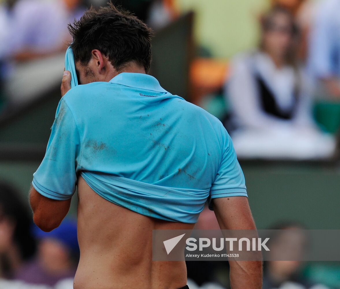 Tennis. Roland Garros 2012. Day Six