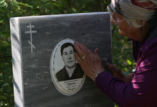 People visit cemeteries on Pentecost