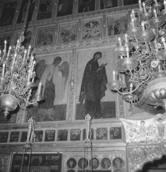 Detail of iconostasis