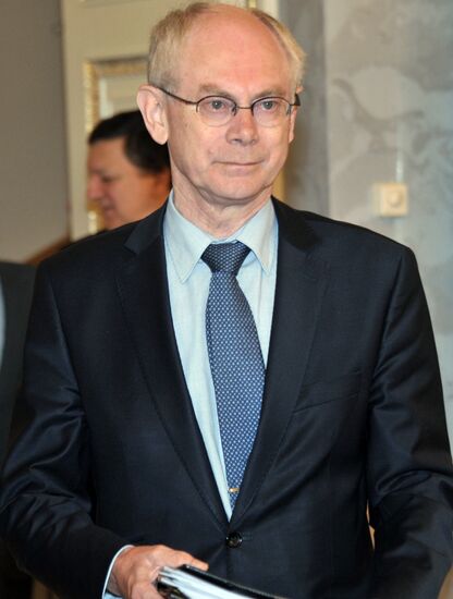 Russian President V.Putin at Russia-EU summit