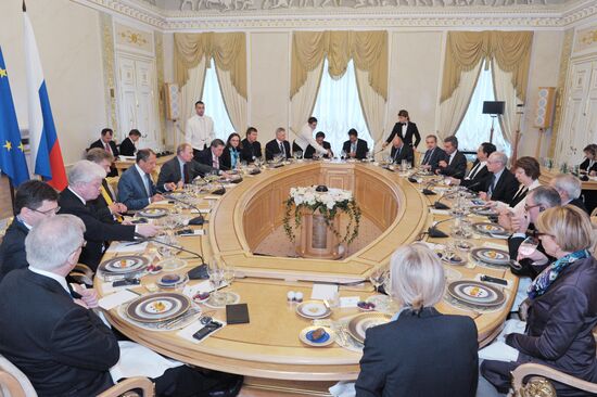 Russian President V.Putin at Russia-EU summit