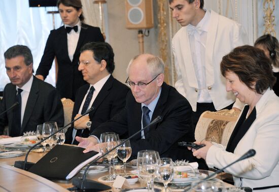 Russian President V.Putin at Russia-EU summit