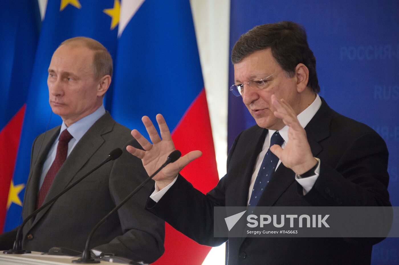 News conference with European Union-Russia Summit participants