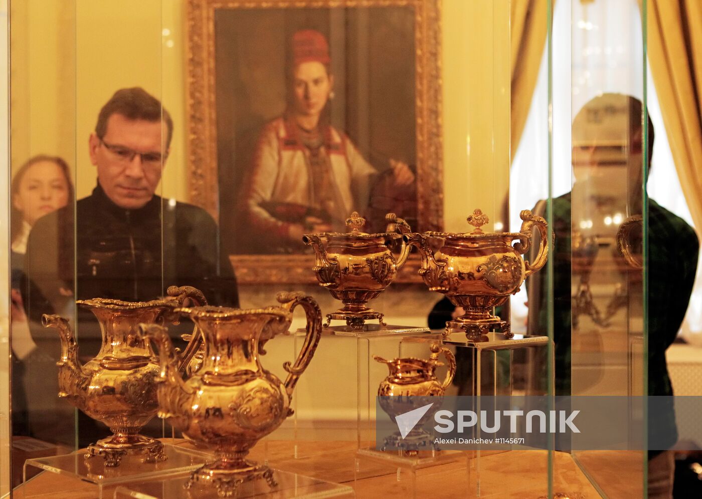 Opening of exhibition "Restored Collection" in St. Petersburg