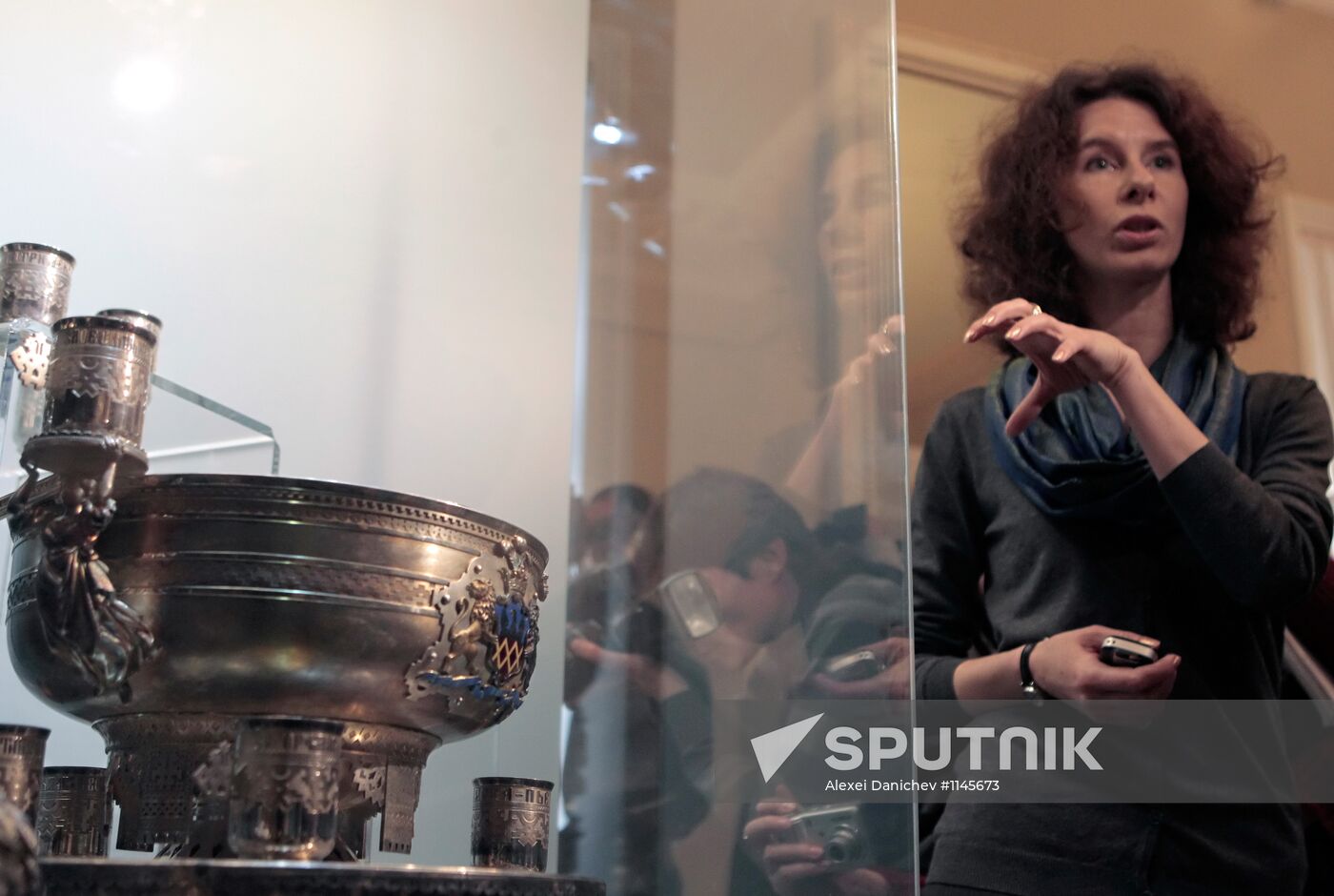 Opening of exhibition "Restored Collection" in St. Petersburg