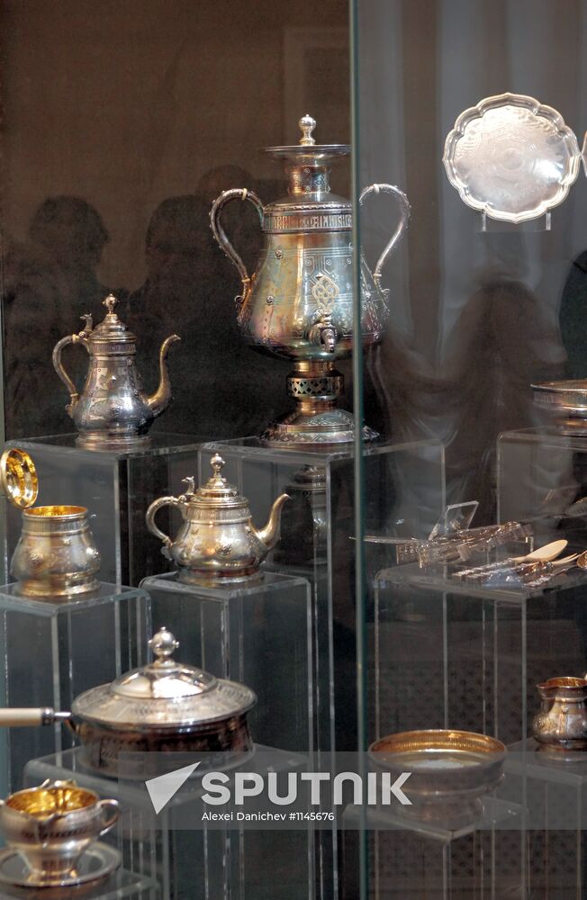 Opening of exhibition "Restored Collection" in St. Petersburg