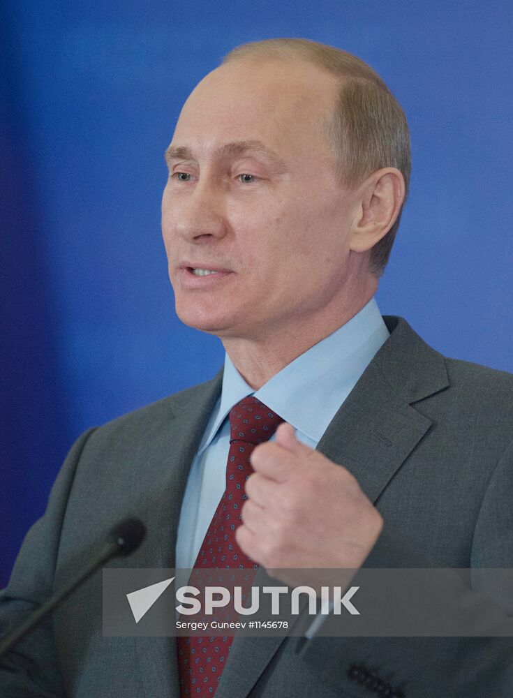 News conference with European Union-Russia Summit participants