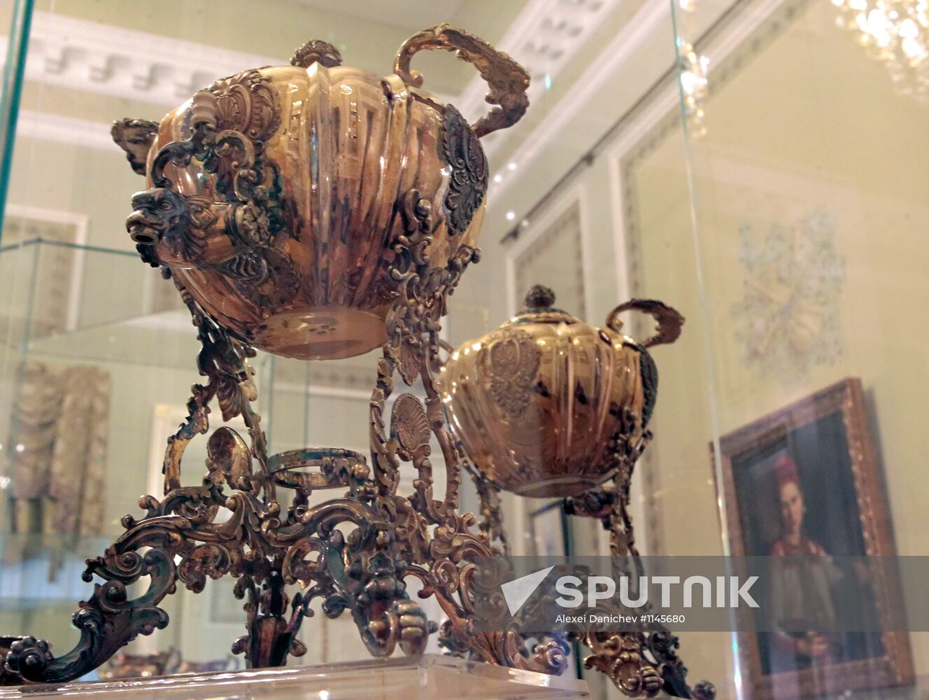 Opening of exhibition "Restored Collection" in St. Petersburg