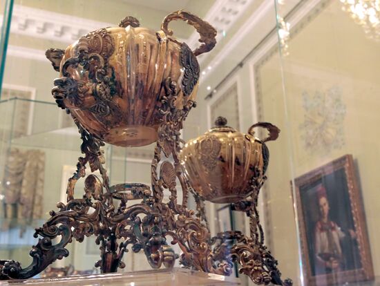 Opening of exhibition "Restored Collection" in St. Petersburg