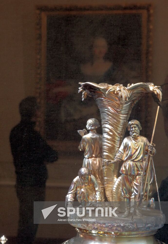 Opening of exhibition "Restored Collection" in St. Petersburg