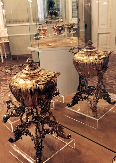 Opening of exhibition "Restored Collection" in St. Petersburg