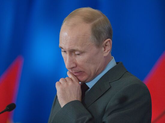 News conference with European Union-Russia Summit participants