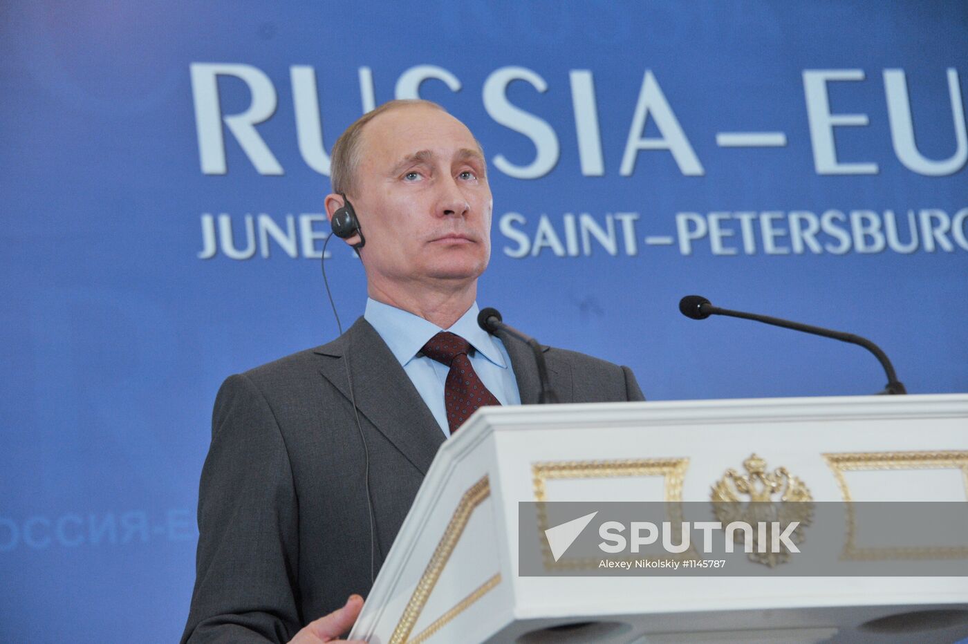 Russia-EU summit joint press conference