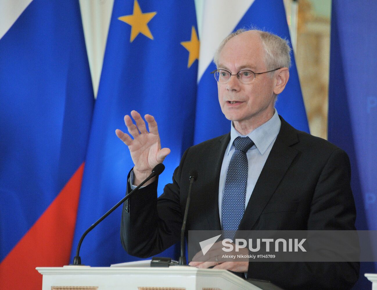 Joint news conference by participants in Russia-EU summit