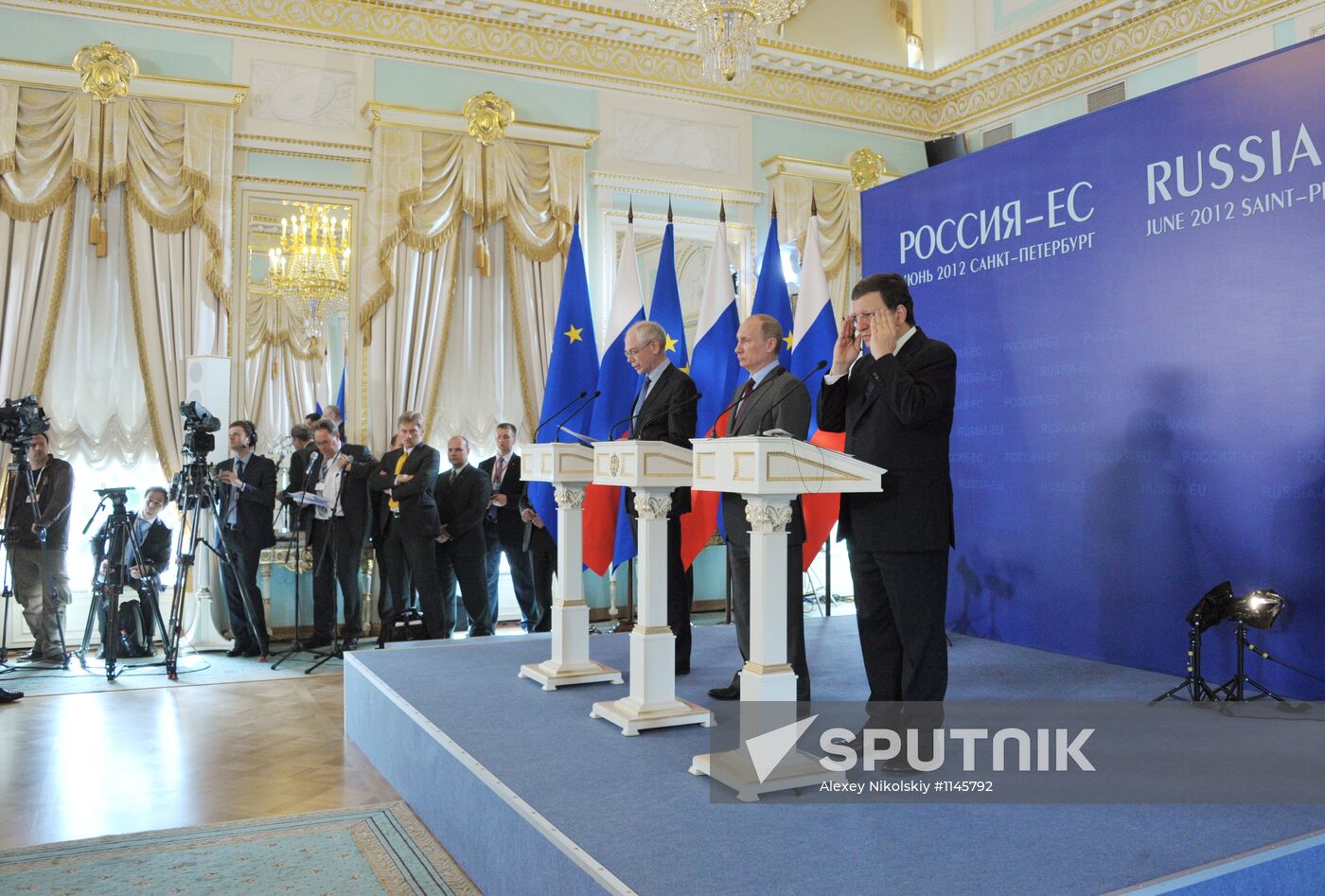Russia-EU summit joint press conference